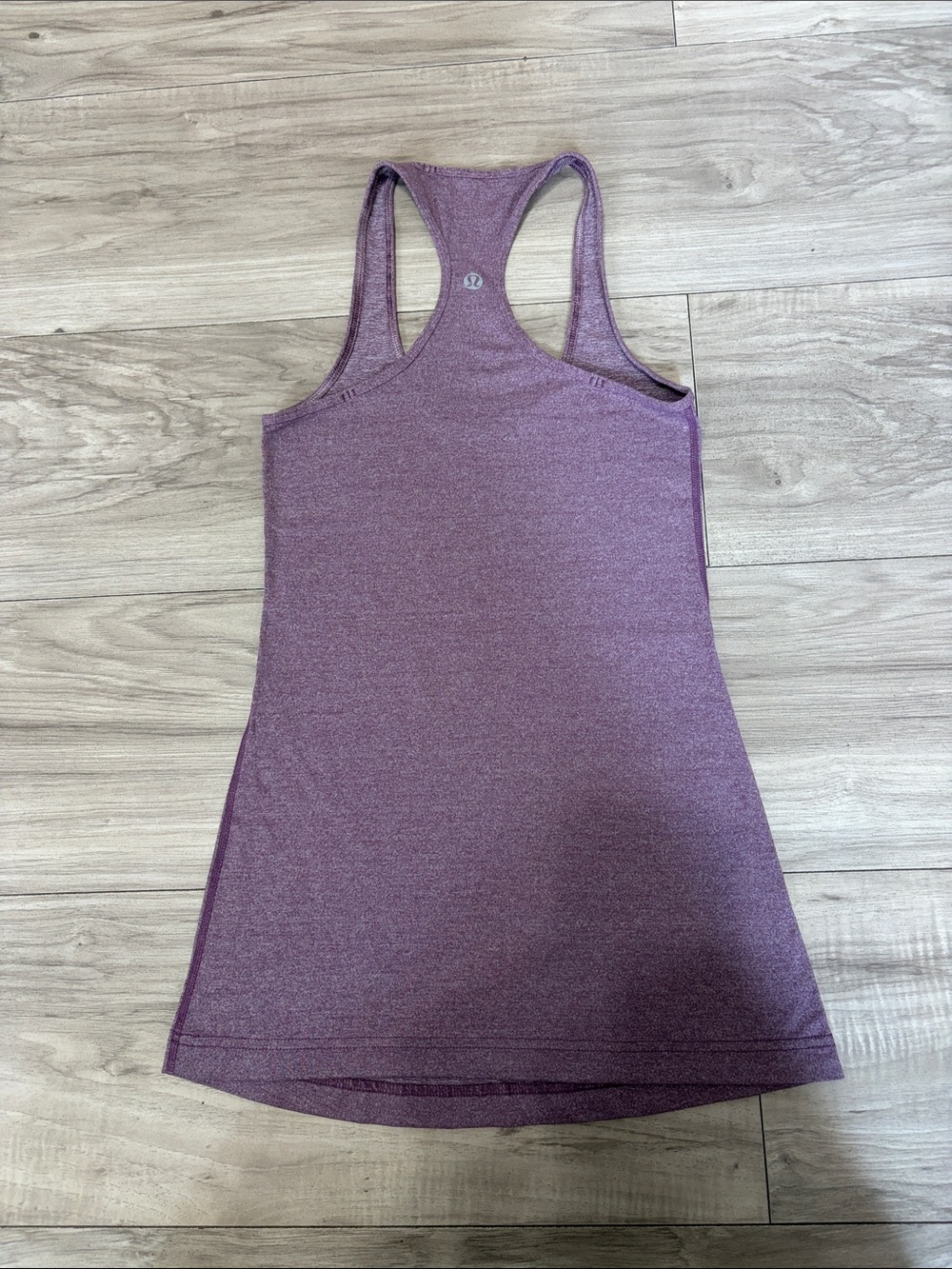 lululemon athletica Heathered Purple Racerback Tank